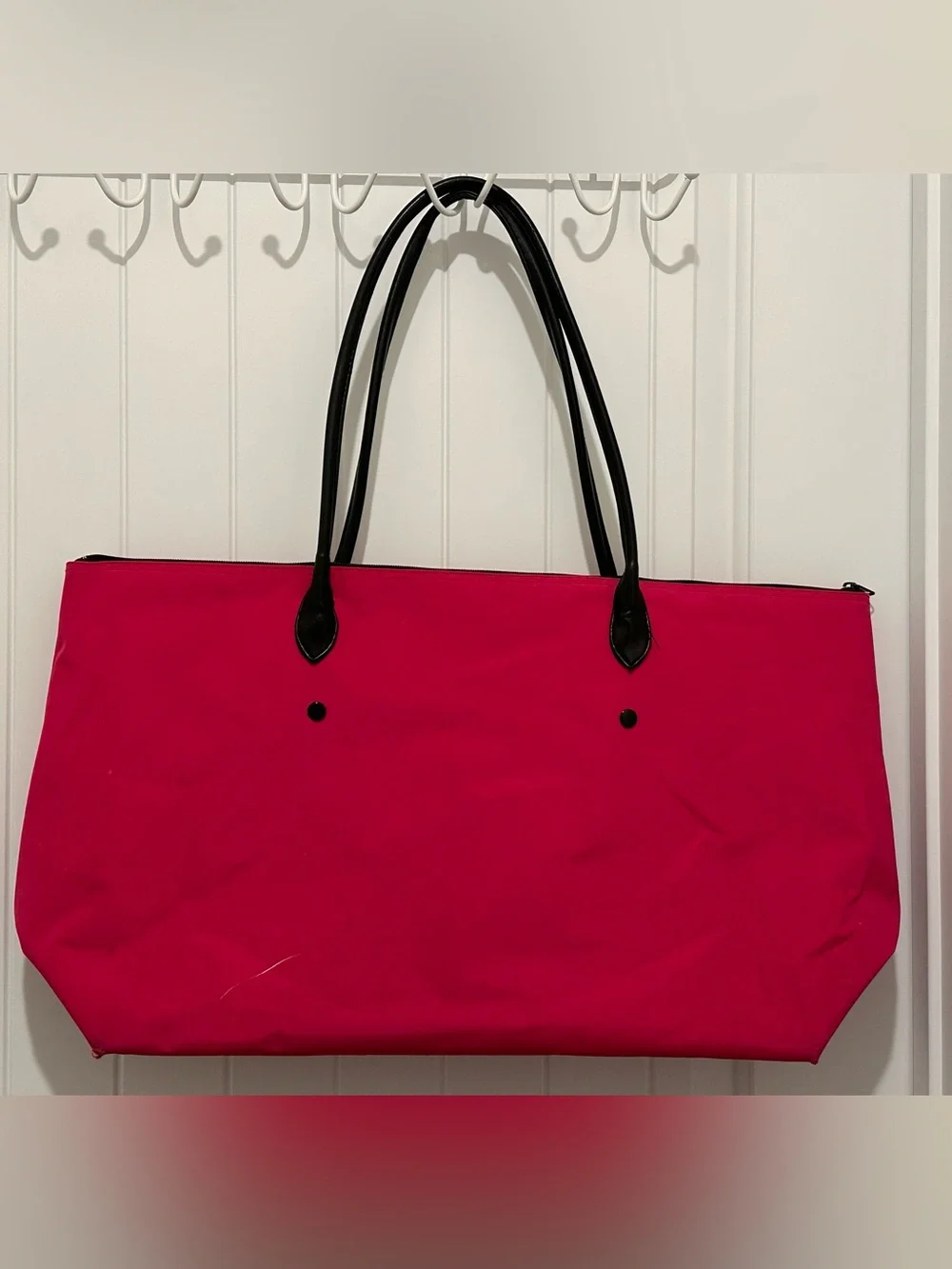 Mary Kay Hot Pink Tote with Black Handles